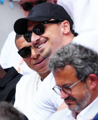 Mandatory Credit: Photo by Javier Garcia Shutterstock (13949284k) Kylian MBappe and Zlatan Ibrahimovich in the President s Box French Open Tennis, Day 15, Roland Garros, Paris, France - 11 June 2023 French Open Tennis, Day 15, Roland Garros, Paris, France - 11 June 2023  Copyright: xJavierxGarcia Shutterstockx 13949284k