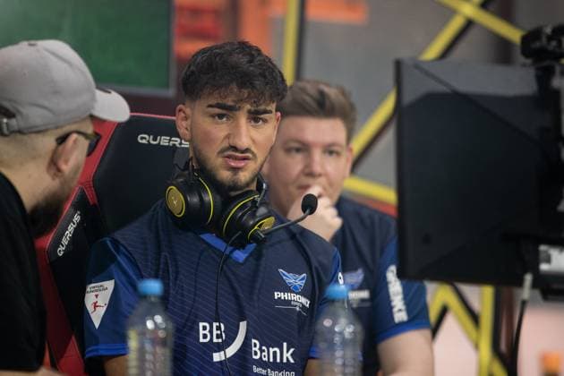 Grand Final of the Virtual Bundesliga 2023 Khalid Guerel Khalidgrl03, Karlsruher SC Grand Final of the Virtual Bundesliga 2023, Koeln, Strassenkickerbase, 10 06 2023 Copyright: xBEAUTIFULxSPORTS Buriakovx