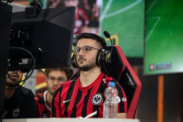Grand Final of the Virtual Bundesliga 2023 Antonio Radelja AntonioRadelja, Eintracht Franfurt Grand Final of the Virtual Bundesliga 2023, Koeln, Strassenkickerbase, 10 06 2023 Copyright: xBEAUTIFULxSPORTS Buriakovx