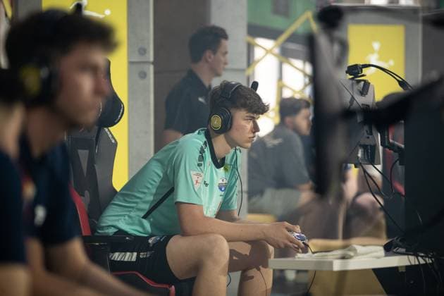 Grand Final of the Virtual Bundesliga 2023 Jonas Wirth Jonny, SC Paderborn 07 Grand Final of the Virtual Bundesliga 2023, Koeln, Strassenkickerbase, 10 06 2023 Copyright: xBEAUTIFULxSPORTS Buriakovx