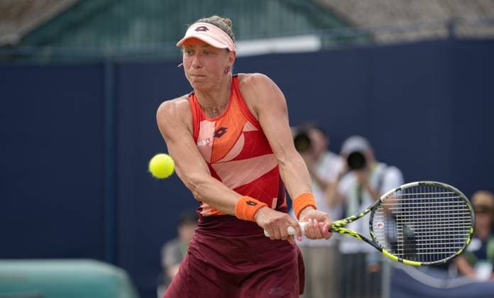 on the Final day of the Surbiton Trophy, at Surbiton Lawn Tennis Club, Surbiton, England on the 11th June 2023. Copyright: xAlanxStanfordx PMI-5588-0120
