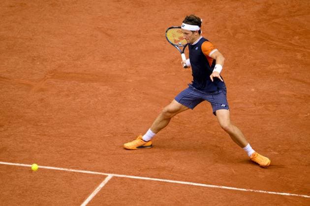 Casper Ruud (Nor) TENNIS : Roland Garros 2023 - Finale Messieurs - Paris - 11 06 2023 JBAutissier Panoramic 