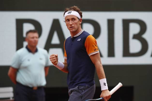 Novak Djokovic Vs Casper Ruud - Finale Simple Messieurs TENNIS : Roland-Garros 2023 - Paris - 11 06 2023 MichaelBaucher Panoramic 