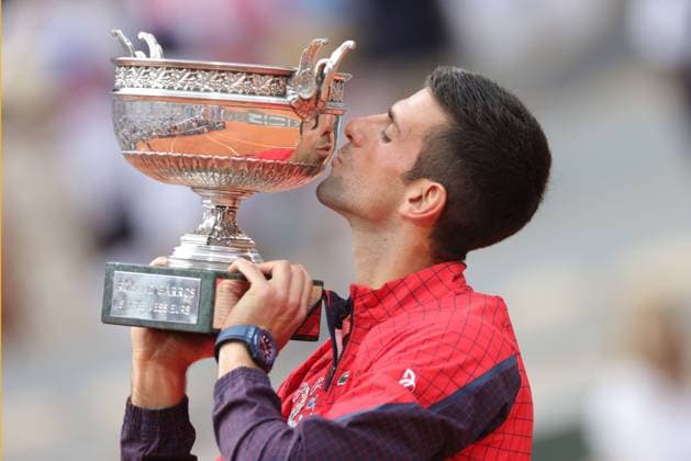 Novak Djokovic, SRB, after final of 2023 French Open at Roland Garros, Paris, 11 06 2023