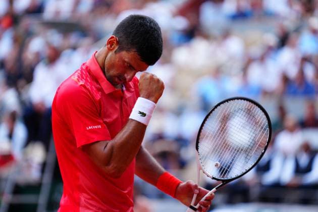 Mandatory Credit: Photo by Javier Garcia Shutterstock (13949284cw) Novak Djokovic French Open Tennis, Day 15, Roland Garros, Paris, France - 11 June 2023 French Open Tennis, Day 15, Roland Garros, Paris, France - 11 June 2023  Copyright: xJavierxGarcia Shutterstockx 13949284cw