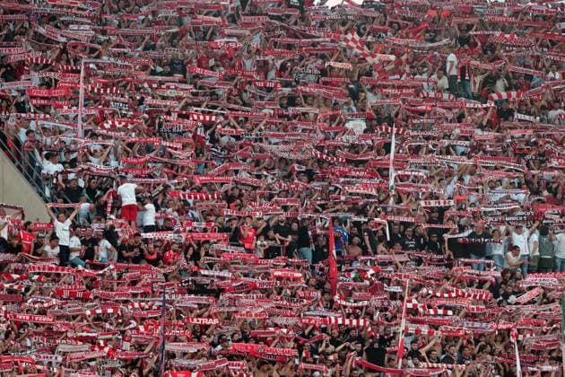 Foto Donato Fasano LaPresse 11 Giugno 2023 Bari, Italia - calcio - Bari vs Cagliari - Campionato di calcio Serie BKT 2022 2023 - Finale playoff - Stadio San Nicola. Nella foto: tifosi Bari June 11 , 2023 Bari, Italy - sport, soccer - Bari vs Cagliari - playoff - Italian Football Championship League BKT 2022 2023 - San Nicola stadium. In the pic: Ultras Bari  Copyright: xDonatoxFasano LaPressex