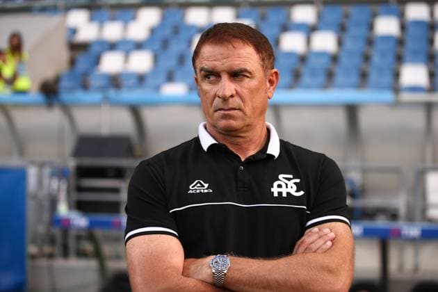 Foto Gianni Santandrea LaPresse 11 Giugno 2023 Reggio Emilia, Italia - calcio - Spezia vs Hellas Verona - Spareggio salvezza serie A TIM 2022 2023 - Mapei Stadium. Nella foto: mister Semplici June 11, 2023 Reggio Emilia, Italy - sport, soccer - Spezia vs Hellas Verona - Italian Serie A Football Championship 2022 2023 - Mapei Stadium. In the pic: mister Semplici  Copyright: xGiannixSantandrea LaPressex