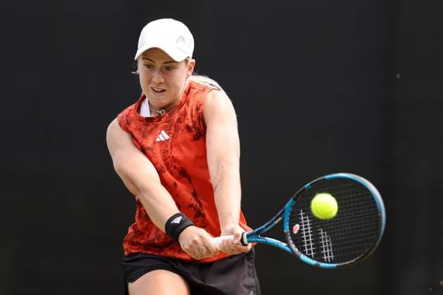Mandatory Credit: Photo by Ryan Browne Shutterstock (13961280n) Sonay Kartal of Great Britain. Rothesay Open, Day One, Tennis, Nottingham Tennis Centre, Nottingham, UK - 12 Jun 2023 Rothesay Open, Day One, Tennis, Nottingham Tennis Centre, Nottingham, UK - 12 Jun 2023 Copyright: xRyanxBrowne Shutterstockx 13961280n