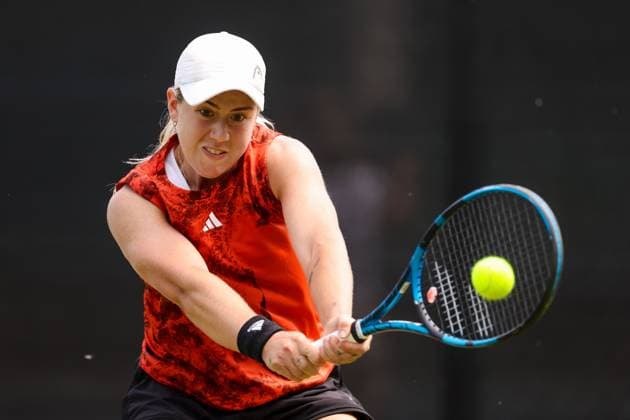 Mandatory Credit: Photo by Ryan Browne Shutterstock (13961280p) Sonay Kartal of Great Britain. Rothesay Open, Day One, Tennis, Nottingham Tennis Centre, Nottingham, UK - 12 Jun 2023 Rothesay Open, Day One, Tennis, Nottingham Tennis Centre, Nottingham, UK - 12 Jun 2023 Copyright: xRyanxBrowne Shutterstockx 13961280p