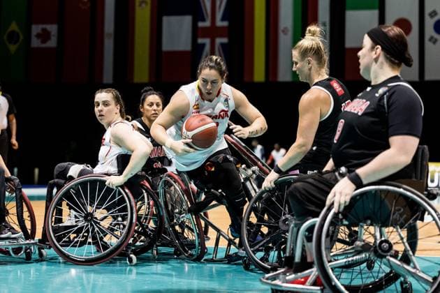 Wheelchair Basketball, World Cup in Dubai, Spain - Canada