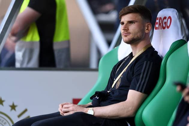 Soccer international match Germany Ukraine on 12 06 2023 at wohninvest WESERSTADION in Bremen Timo Werner Germany DFB regulations prohibit any use of photographs as image sequences and or quasi video xHDx