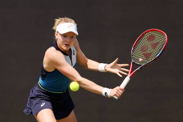 Mandatory Credit: Photo by Ryan Browne Shutterstock (13961283o) Harriet Dart of Great Britain. Rothesay Open, Day Two, Tennis, Nottingham Tennis Centre, Nottingham, UK - 13 Jun 2023 Rothesay Open, Day Two, Tennis, Nottingham Tennis Centre, Nottingham, UK - 13 Jun 2023 Copyright: xRyanxBrowne Shutterstockx 13961283o