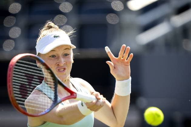 Sport Bilder des Tages ROSMALEN - Celine Naef (SUI) in action against Venus Williams (USA) on the second day of the Libema Open tennis tournament in Rosmalen. AP SANDER KING xVIxANPxSportx xxANPxIVx 471537174 originalFilename: 471537174.jpg