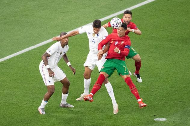 France v Portugal - UEFA EURO, EM, Europameisterschaft,Fussball 2020: Group F-Budapest Cristiano Ronaldo of Portugal in action during the UEFA Euro 2020 Championship Group F match between France and Portugal at at Puskas Arena, on June 23, 2021 in Budapest, Hungary. Photo by David Niviere ABACAPRESS.COM BUDAPEST Hungary  Copyright: xNivierexDavid ABACAPRESS.COMx 770093_013 NivierexDavid ABACAPRESS.COMx 770093_013