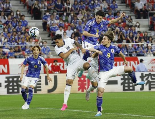 Football, International, Japan - El Salvador