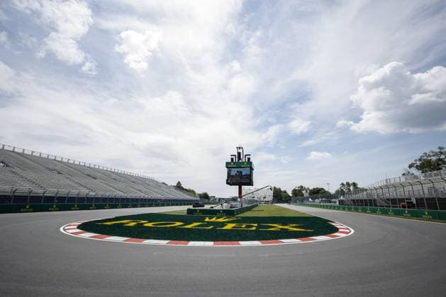 CCircuit Gilles Villeneuve ambiance during the Formula 1 Pirelli Grand Prix du Canada, 8th round of the 2023 Formula One World Championship, WM, Weltmeisterschaft from June 16 to 18, 2023 on the Circuit Gilles Villeneuve, in MontrÃ al, Canada - F1 - CANADIAN GRAND PRIX 2023 DPPI Panoramic  00123020__R5_9848