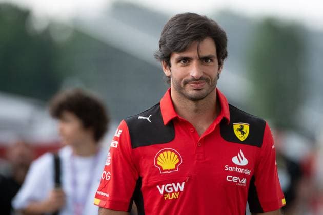 Carlos Sainz Junior ESP, Scuderia Ferrari, 55 , CAN, Formula 1 World Championship, Canadian Grand Prix, Circuit de Gilles Villeneuve Montreal, Media Day, 15 06 2023 CAN, Formula 1 World Championship, Canadian Grand Prix, Circuit Gilles Villeneuve Montreal, Media Day, 15 06 2023 Montreal Copyright: xEibner Memmlerx EP_MMR