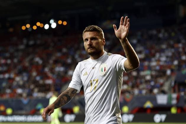ENSCHEDE - Ciro Immobile of Italy during the UEFA Nations League semi-final match between Spain and Italy at Stadion De Grolsch Veste on June 15, 2023 in Enschede, Netherlands. ANP MAURICE VAN STEEN netherlands out - belgium out Enschede xVIxxIVx 471694951 originalFilename: 0260103039st.jpg