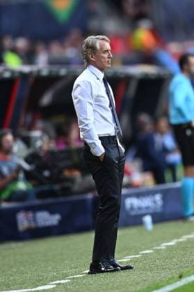 Roberto Mancini Coach (Italy) during the UEFA Nations League 2022-2023 match between Spain 2-1 Italy at De Grolsh Veste Stadium on June 15, 2023 in Enschede, Netherlands. Noxthirdxpartyxsales  (221589887)