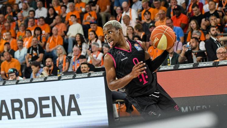 GER, BBL, Playoffs, ratiopharm Ulm vs Telekom Baskets Bonn 14 06 2023, ratiopharm arena, New Ulm, GER, BBL, Playoffs, ratiopharm Ulm vs Telekom Baskets Bonn, pictured TJ Shorts II Bonn, 0 nordphotoxGmbHx xHafner nph00200