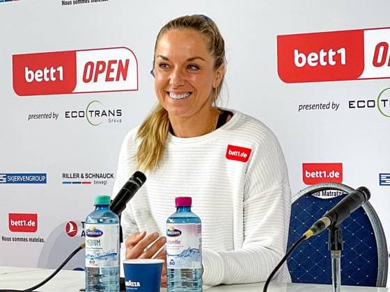 Tennis, WTA Tournament in Berlin, Sabine Lisicki Press Conference