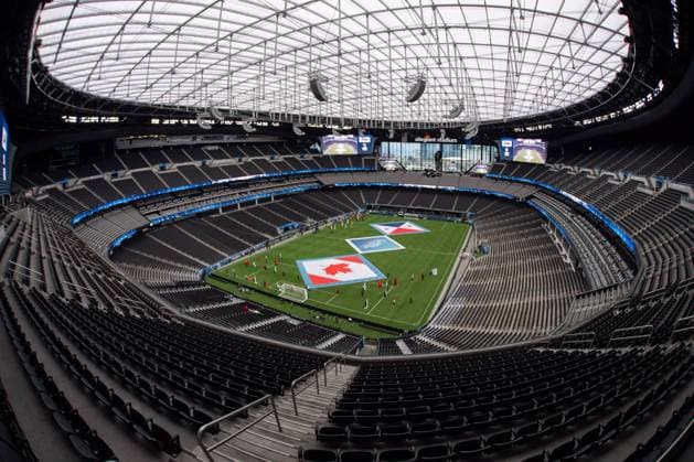 RECORD DATE NOT STATED CONCACAF NATIONS LEAGUE 2022-2023 Panama vs Canada SF General view during the game Panama vs Canada, corresponding to Semifinals of Final Four of the CONCACAF Nations League 2022-2023, at Allegiant Stadium, on June 15, 2023. <br><br> Vista general durante el partido Panama vs Canada, correspondiente a Semifinales del Final Four de la Liga de Naciones CONCACAF 2022-2023, en el Allegiant Stadium, el 15 de junio de 2023. LAS VEGAS NEVADA ESTADOS UNIDOS  Copyright: xDavidxLeahx 20230615152234_CNL_23_SF_PAN_CAN_STADIUM10