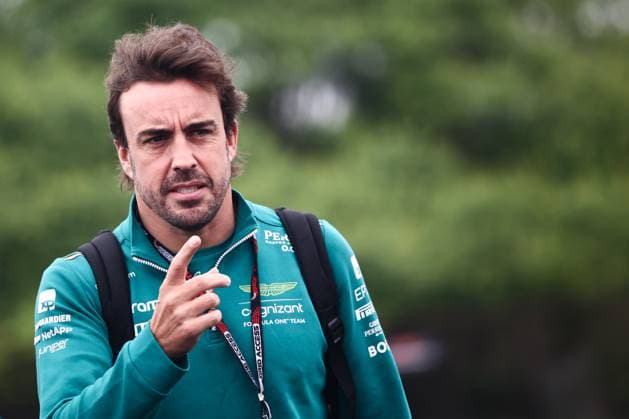 F1 Grand Prix Of Canada Practice Fernando Alonso of Aston Martin Aramco arrives before practice ahead of the Formula 1 Grand Prix of Canada at Circuit Gilles Villeneuve in Montreal, Canada on June 16, 2023. Montreal Canada  Copyright: xJakubxPorzyckix originalFilename:porzycki-f1grandp230616_npahz.jpg