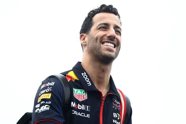 F1 Grand Prix Of Canada Practice Daniel Ricciardo arrives before practice ahead of the Formula 1 Grand Prix of Canada at Circuit Gilles Villeneuve in Montreal, Canada on June 16, 2023. Montreal Canada  Copyright: xJakubxPorzyckix originalFilename:porzycki-f1grandp230616_npozA.jpg