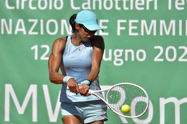 Astra Sharma (AUS) during the match of round of 16 of ITF W60 Women s Tennis Tournament BMW Cup on June 16, 2023 at Reale Circolo Canottieri Tevere Remo in Rome, Italy  Copyright: xRobertoxBettacchi IPAxSportx xipx xx 0 IPA_IPA38673112