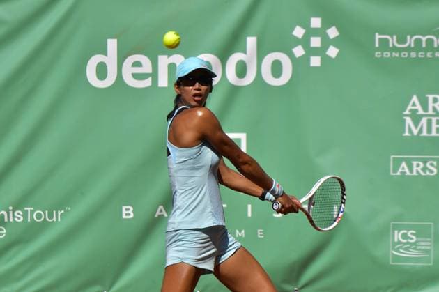 Astra Sharma (AUS) during the match of round of 16 of ITF W60 Women s Tennis Tournament BMW Cup on June 16, 2023 at Reale Circolo Canottieri Tevere Remo in Rome, Italy  Copyright: xRobertoxBettacchi IPAxSportx xipx xx 0 IPA_IPA38673113