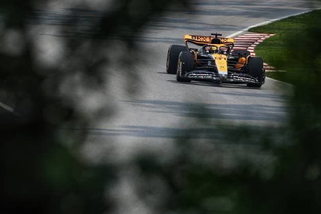 81 PIASTRI Oscar (aus), McLaren F1 Team MCL60, action during the Formula 1 Pirelli Grand Prix du Canada, 8th round of the 2023 Formula One World Championship, WM, Weltmeisterschaft from June 16 to 18, 2023 on the Circuit Gilles Villeneuve, in MontrÃ al, Canada - F1 - CANADIAN GRAND PRIX 2023 DPPI Panoramic  00123020__R3_1270