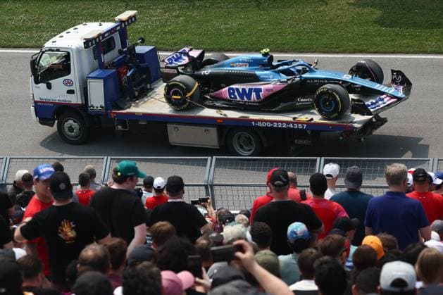 F1 Grand Prix Of Canada Practice 1 Alpine car of Pierre Gasly during first practice ahead of the Formula 1 Grand Prix of Canada at Circuit Gilles Villeneuve in Montreal, Canada on June 16, 2023. Montreal Canada  Copyright: xJakubxPorzyckix originalFilename:porzycki-f1grandp230616_npHmH.jpg