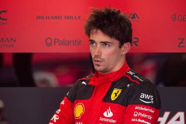 Charles Leclerc MCO, Scuderia Ferrari, 16 in the pits, CAN, Formula 1 World Championship, Canadian Grand Prix, Circuit de Gilles Villeneuve Montreal, Free Practice, 16 06 2023 CAN, Formula 1 World Championship, Canadian Grand Prix, Circuit de Gilles Villeneuve Montreal, Free Practice, 16 06 2023 Montreal Copyright: xEibner Memmlerx EP_MMR