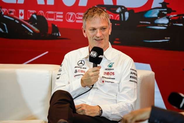 ALLISON James (gbr), Technical Director of Mercedes AMG F1 Team, portrait during the Formula 1 Pirelli Grand Prix du Canada, 8th round of the 2023 Formula One World Championship, WM, Weltmeisterschaft from June 16 to 18, 2023 on the Circuit Gilles Villeneuve, in MontrÃ al, Canada - F1 - CANADIAN GRAND PRIX 2023 DPPI Panoramic  00123020__R5_0023