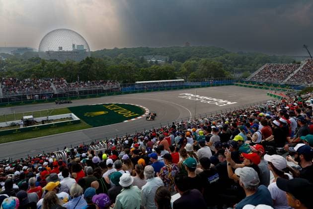 11 Sergio Perez MEX, Oracle Red Bull Racing , F1 Grand Prix of Canada at Circuit Gilles Villeneuve on June 16, 2023 in Montreal, Canada Photo by HOCH ZWEI Montreal Canada