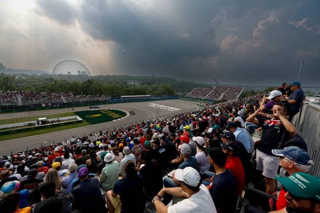 63 George Russell GBR, Mercedes AMG Petronas F1 Team , F1 Grand Prix of Canada at Circuit Gilles Villeneuve on June 16, 2023 in Montreal, Canada Photo by HOCH ZWEI Montreal Canada
