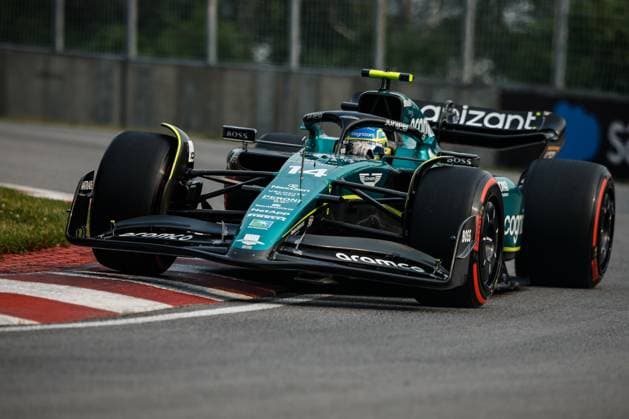 14 Fernando Alonso ESP, Aston Martin Aramco Cognizant F1 Team , F1 Grand Prix of Canada at Circuit Gilles Villeneuve on June 16, 2023 in Montreal, Canada Photo by HOCH ZWEI Montreal Canada