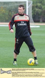 Football, Italy, Serie A, AC Milan - Antonio Cassano back in training
