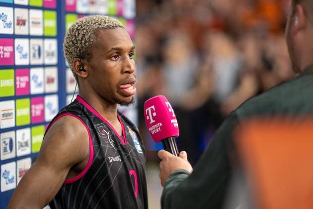 TJ Shorts II Telekom Baskets Bonn, 00 , GER, Ratiopharm Ulm vs Telekom Baskets Bonn, Basketball, Bundesliga, Playoffs, Final, Game 4, Best of 5, Season 2022 2023, 16 06 2023, GER, Ratiopharm Ulm vs Telekom Baskets Bonn, Basketball, Bundesliga, Playoffs, Final, Game 4, Best of 5, Season 2022 2023, 16 06 2023 Ulm. Copyright: xEibner-Pressefoto SaschaxWaltherx EP_EER