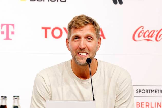 Dirk Nowitzki at the press conference for the Special Olympics World Games Berlin 2023 at Messe Berlin Berlin, 17 06 2023 Foto:xJ.xMWx xFuturexImage