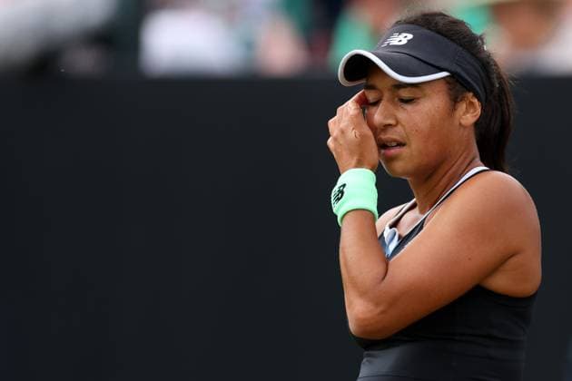 17th June 2023; Nottingham Tennis Centre, Nottingham, England: Rothesay Nottingham Open, Day 6; A dejected Heather Watson during her match with Katie Boulter  ActionPlus12520518 ShaunxBrooks