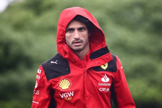F1 Grand Prix Of Canada Practice 3 Carlos Sainz of Ferrari arrives before third practice ahead of the Formula 1 Grand Prix of Canada at Circuit Gilles Villeneuve in Montreal, Canada on June 17, 2023. Montreal Canada  Copyright: xJakubxPorzyckix originalFilename:porzycki-f1grandp230617_npejW.jpg