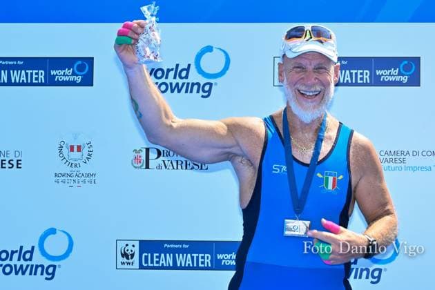 PR2 Men s Single Sculls Final: Gian Filippo Mirabile (ITA) silver medal during 2023 World Rowing Cup II, Canoying in Varese, Italy, June 16 2023  Copyright: xDaniloxVigo IPAxSportx xipa-agenx xx 0 IPA_IPA38693081