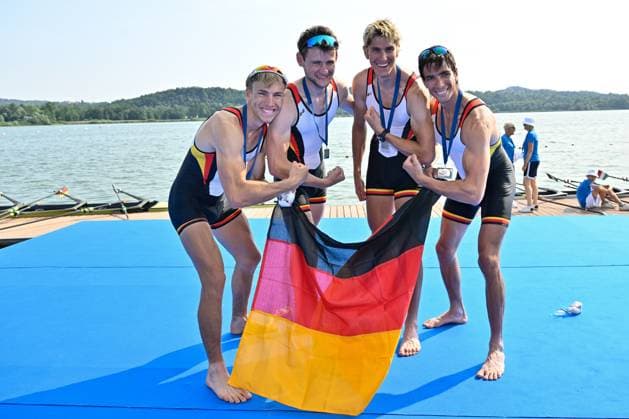 Rowing, World Cup in Varese - Award Ceremony
