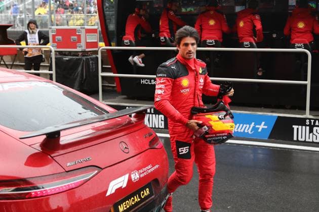 F1 Grand Prix Of Canada Practice 3 Carlos Sainz of Ferrari during third practice ahead of the Formula 1 Grand Prix of Canada at Circuit Gilles Villeneuve in Montreal, Canada on June 17, 2023. Montreal Canada  Copyright: xJakubxPorzyckix originalFilename:porzycki-f1grandp230617_npKTY.jpg