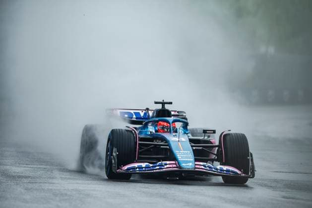 31 OCON Esteban (fra), Alpine F1 Team A523, action during the Formula 1 Pirelli Grand Prix du Canada, 8th round of the 2023 Formula One World Championship, WM, Weltmeisterschaft from June 16 to 18, 2023 on the Circuit Gilles Villeneuve, in MontrÃ al, Canada - F1 - CANADIAN GRAND PRIX 2023 DPPI Panoramic  00123020__R3_0426