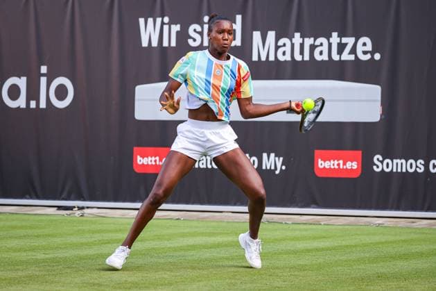 Noma NOHA AKUGUE GER, bett1open presented by ecotrans Group, Berlin, LTTC Rot Weiß Berlin, 17 06 2023, Copyright: xClaudioxGärtnerx