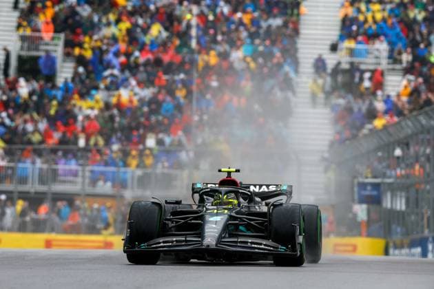 44 Lewis Hamilton GBR, Mercedes AMG Petronas F1 Team , F1 Grand Prix of Canada at Circuit Gilles Villeneuve on June 17, 2023 in Montreal, Canada Photo by HOCH ZWEI Montreal Canada