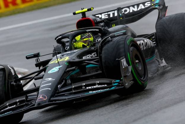 44 Lewis Hamilton GBR, Mercedes AMG Petronas F1 Team , F1 Grand Prix of Canada at Circuit Gilles Villeneuve on June 17, 2023 in Montreal, Canada Photo by HOCH ZWEI Montreal Canada