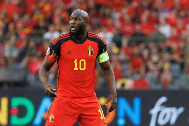 Sport Themen der Woche KW24 Belgium s Romelu Lukaku pictured during a soccer game between Belgian national team, Nationalteam Red Devils and Austria, Saturday 17 June 2023 in Brussels, the second (out of 8) qualification match for the Euro 2024 European Championships. KURTxDESPLENTER  x69029819x